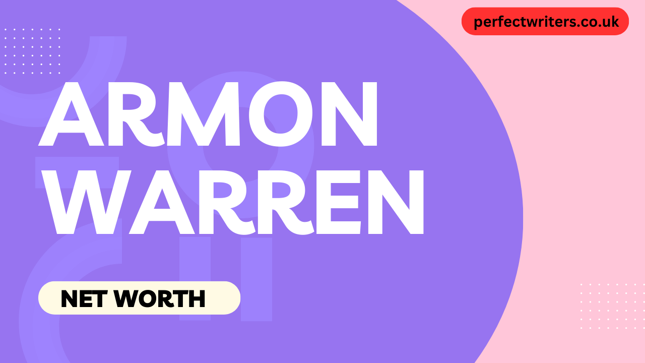 Armon Warren Net Worth [Updated 2024], Age, Bio
